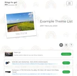 Theme preview
