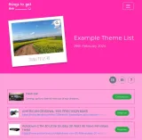 Theme preview