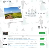 Theme preview