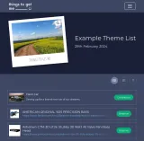 Theme preview