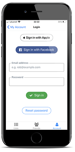 Manage multiple lists